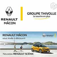  La concession Renault à Macon offre des crêpes à ses clients pour la sortie du nouveau scenic